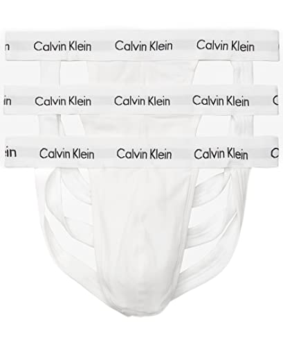Calvin Klein Cotton Stretch 3-Pack Jock Strap