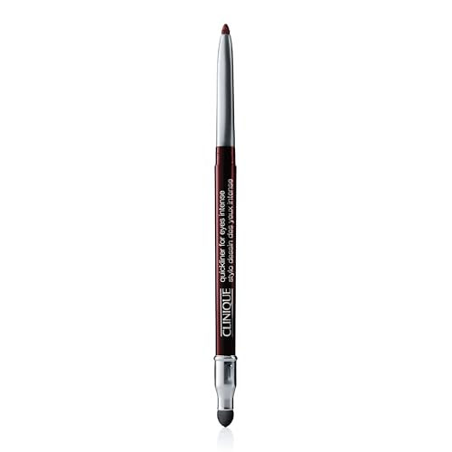 Clinique Quickliner For Eyes Intense Eyeliner Pencil | Water Resistant, Smudge Resistant + Safe For Sensitive Eyes, Intense Chocolate