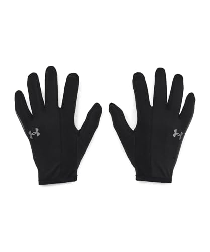 Under Armour Men's Storm Run Liner, (001) Black/Black/Black Reflective, Large