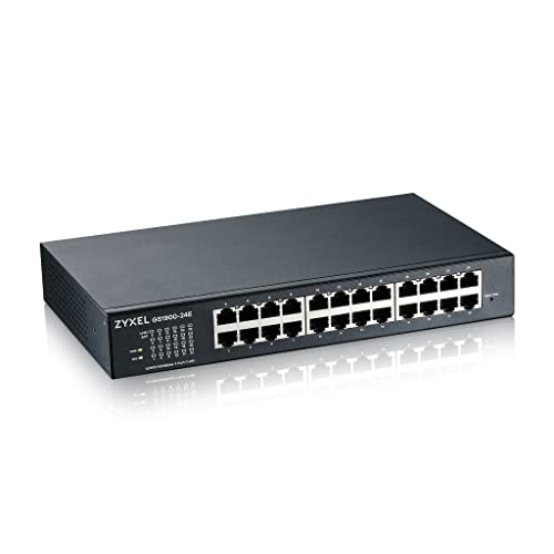 Zyxel Netzwerk Switch 24 Port | Smart Managed Gigabit | GS1900-24E