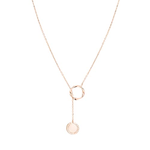(-62%) LIEBESKIND Berlin Halskette LJ-0993-N-45 IP Roségold