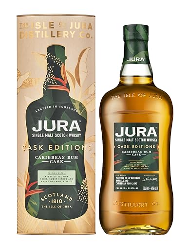 🔥 STARKER PREIS (-36%) JURA Rum Cask Finish Single Malt Whisky, 0,7l