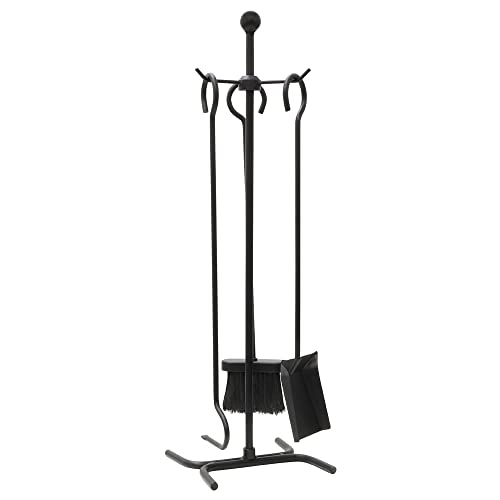JVL Edale Contemporary Fireside Companion Set