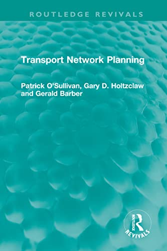 Transport Network Planning book cover