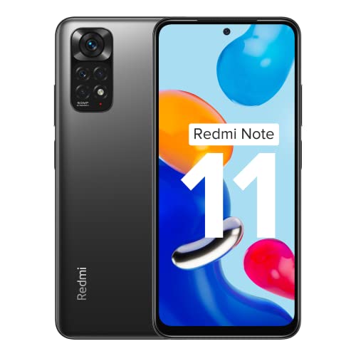 Redmi Note 11 (Space Black, 6GB RAM, 64GB Storage) | 90Hz FHD+ AMOLED Display | Qualcomm® Snapdragonâ„¢ 680-6nm | 33W Charger Included