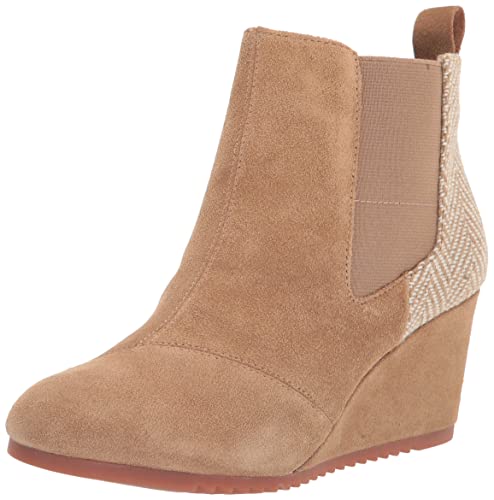 TOMS Women's Bailey Ankle Boot, Toffee, 9