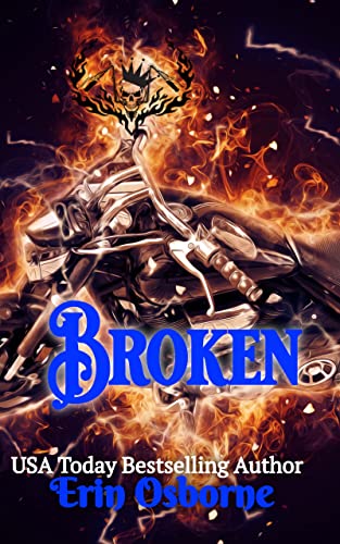 Broken book cover