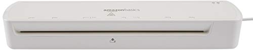 Amazon Basics 12-Inch Thermal Laminator Machine, Easy to Use for Home Office or School,WhiteFellowes Laminator Venus 2 