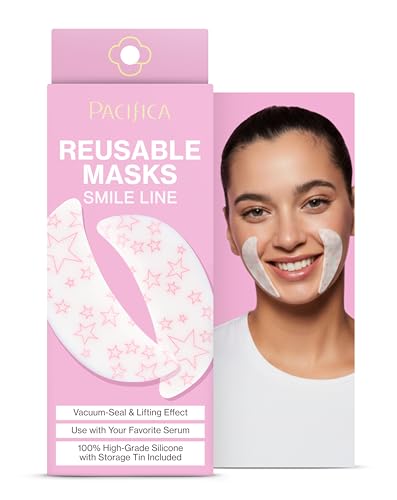 Pacifica Reusable Smile Line Mask Silicone Mask For Fine Lines and Wrinkles