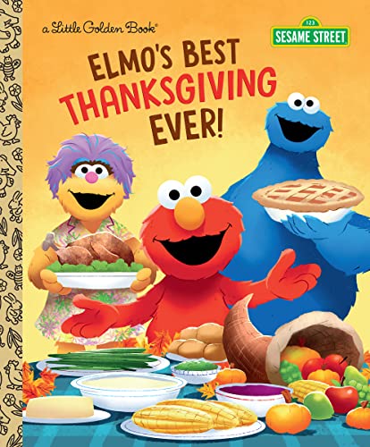 Elmo's Best Thanksgiving Ever! book cover