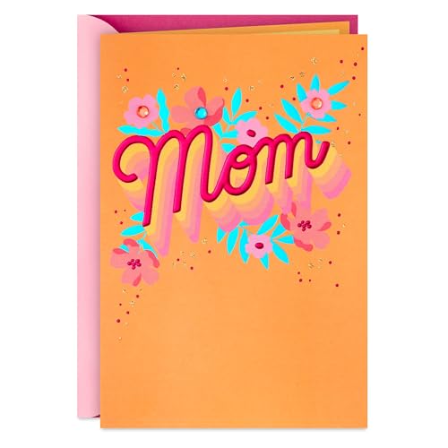 Hallmark Birthday Card for Mom (Gemstone Flowers)