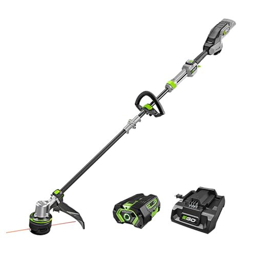 EGO ST1623T 16 inch LINE IQ string trimmer with 4Ah battery and charger