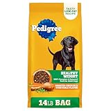 Pedigree Healthy Weight Adult Dry Dog Food, Roasted Chicken and Vegetable Flavor, 14 lb. Bag