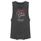 Disney Toy Story Night Ranger Women's Muscle Tank Charcoal