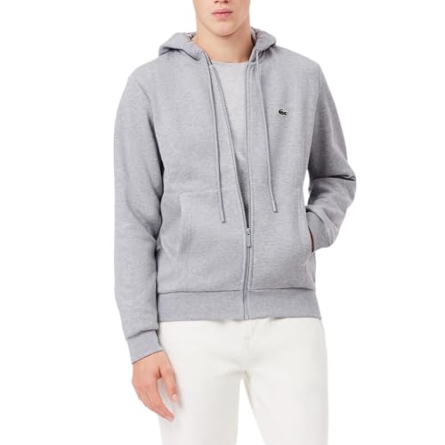 Lacoste Men's Long Sleeve Solid Full Zip Up Hoodie