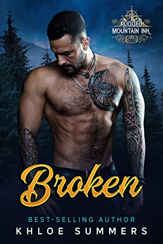 Broken book cover