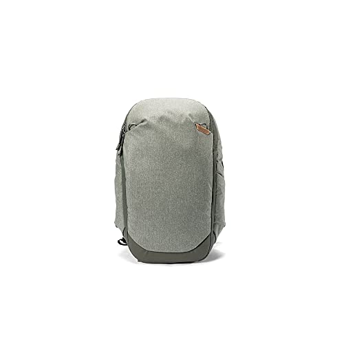 Peak Design Travel Backpack 30L, Sage, Expandable 27-33L Design, Rear and Top Access, Weatherproof Shell, Laptop Sleeve, Ideal for Travel or Everyday Carry, Versatile Backpack for Men and Women