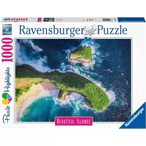 Ravensburger Puzzle Beautiful Islands 16909 Indonesia 1000 Pieces Puzzle for Adults and Children from 14 Years