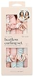 Kitsch Satin Heatless Curlers Set (Sunset Tie Dye, 34" rod + 2 scrunchies)