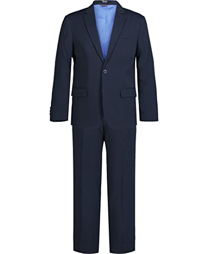 Tommy Hilfiger Boys' 2-Piece Formal Suit Set, Bright Blue, 18
