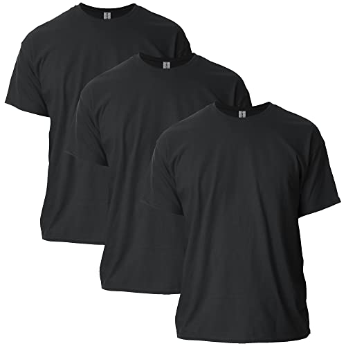 Gildan Adult Ultra Cotton T-Shirt 3-Pack Black