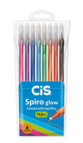 "Escreva com Estilo: Estojo de 8 Cores! 🌈"