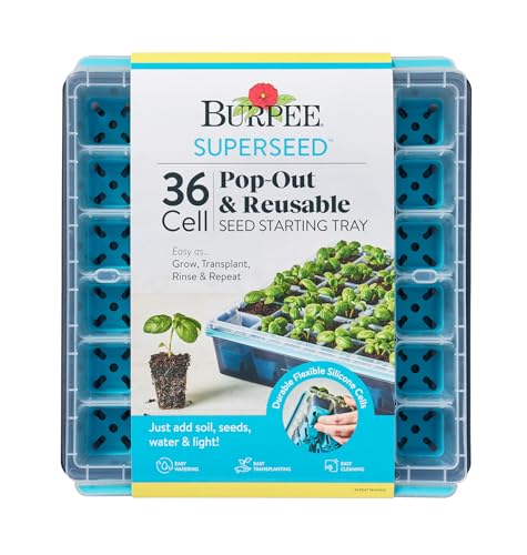 Burpee SuperSeed 36-Cell Reusable Seed Starter Tray