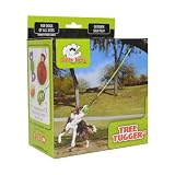 Jolly Pets Tree Tugger Interactive Bungee Dog Toy, Green