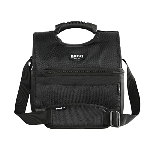 Igloo Black Evergreen 16 Can Softsided Gripper Bag