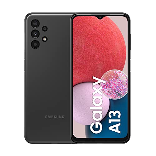 Samsung Galaxy A13 Android-Smartphone, 6,6 Zoll Infinity-V Display, Android 12, 4 GB RAM und 128 GB interner erweiterbarer² Speicher, Akku 5.000 mAh³,