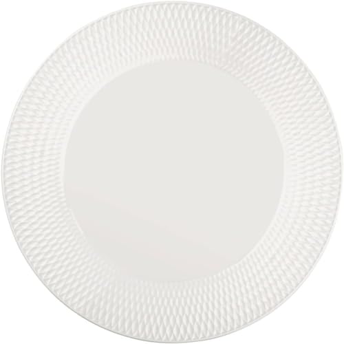 Maxwell & Williams White Basics Diamonds Footed Cake Stand 30cm Gift Boxed