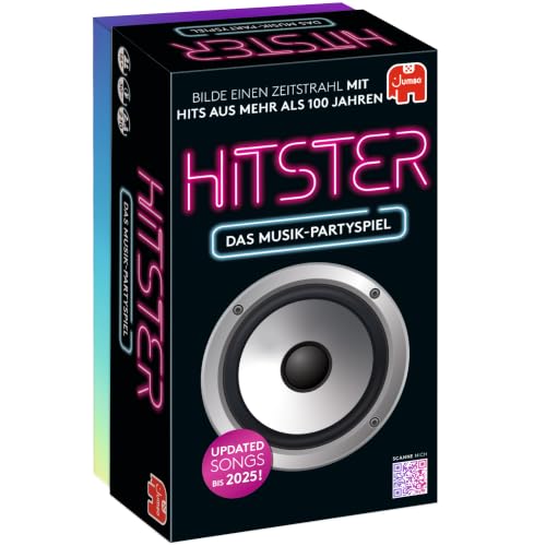 (-42%) Hitster Musik Partyspiel für Erwachsene, Musikspiel, Karten- und Brettspiel