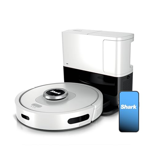 Shark AI Ultra Voice Control Robot Vacuum Reliable Mapping With a 60-day capacity,