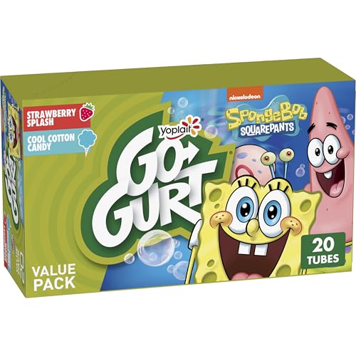 Go-GURT SpongeBob SquarePants...ree,2 oz Yogurt Tubes (20 Ct