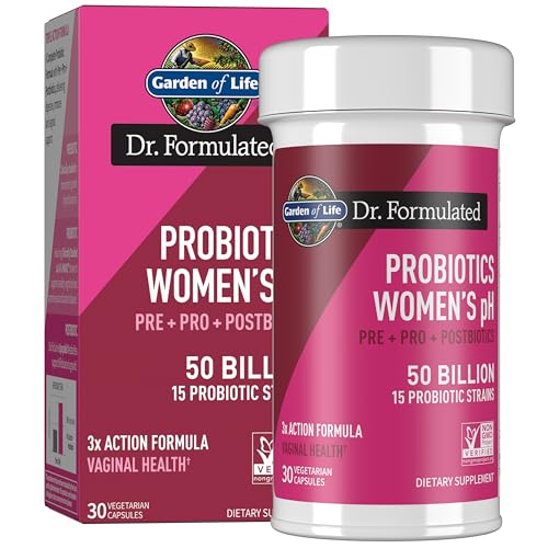 Garden of Life Dr. Formulated Probiotics 3-in-1 Complete for Women 30 Day