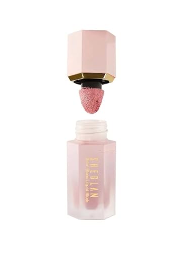 SHEGLAM Color Bloom Dayglow Liquid Blush Makeup for Cheeks Shimmer Finish - Love Cake