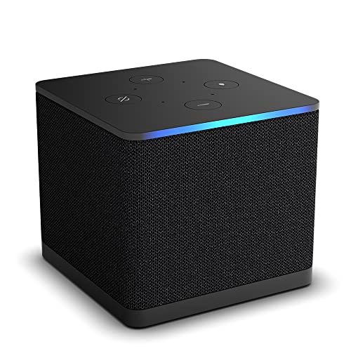 (-43%) Zertifiziert und generalüberholt Amazon Fire TV Cube | Streaming-Mediaplayer mit Sprachsteuerung mit Alexa, Wi-Fi 6E, 4K Ultra HD