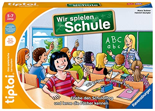 (-25%) Ravensburger tiptoi Spiel - 00123 Wir Spielen Schule - Spiel ab 5 Jahren für 1-4 Spieler, Erlebe interaktiv einen kompletten Schultag
