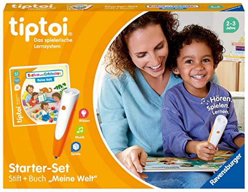 (-28%) Ravensburger tiptoi Starter-Set 00112: Stift und Bilderbuch Suchen und Entdecken Meine Welt - Lernspiele für Kinder ab 2 Jahren - Spielzeug ab 2 Jahre
