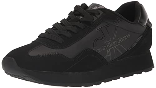 Calvin Klein Men's Eden Sneaker, Black, 9