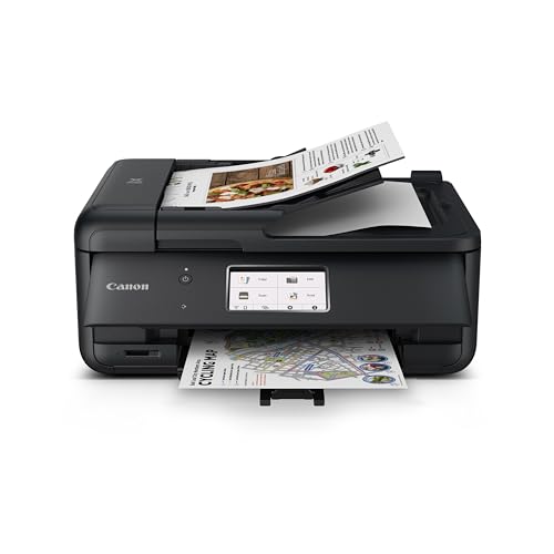 Canon PIXMA TR8620a All-in-One Printer with Airprint, Works with Alexa, Black
