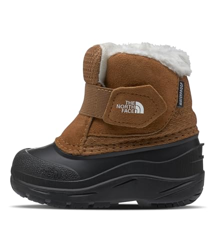 The North Face Toddler Alpenglow II Insulated Snow Boot | Waterproof Construction & Durable Rubber Outsole, Toasted Brown/Toasted Brown, 7