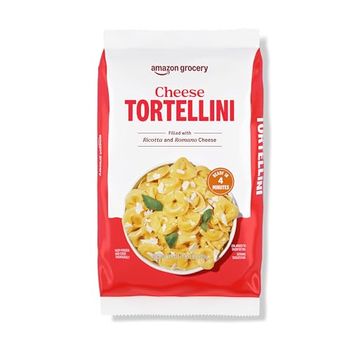 Amazon Grocery, Cheese Tortellini, Frozen, 19 Oz (Previously Fresh Brand, Packaging May Vary)