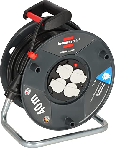 (-25%) Brennenstuhl Garant V2 Kabeltrommel 40m Kabel, Kabel: H05VV-F 3G1,5