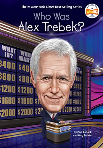 Who Was Alex Trebek? (By: Meg Belviso,Pamela Pollack) cover