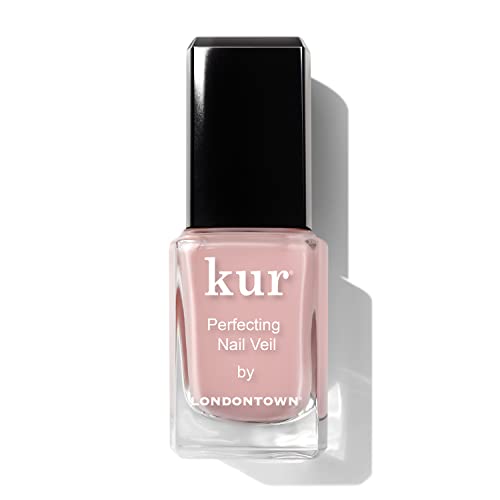 LONDONTOWN Nail Veil #4 Enhancing Nail Care Color and Formula, Dusty Rose Tint, 0.4 fl. oz.