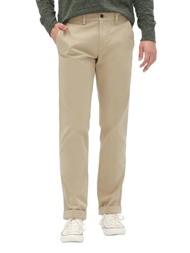 GAP Mens Essential Straight Fit Khaki Chino Pants Iconic Khaki 36X32