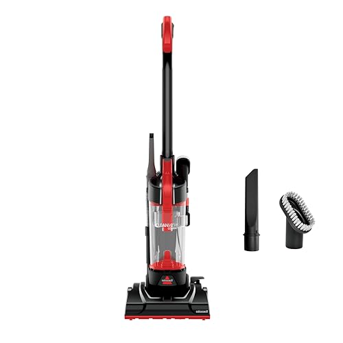 BISSELL CleanView Compact Upright Vacuum, Fits in Dorm Rooms & Apartments, Lightweight with Powerful Suction and Removable Extension Wand, 3508