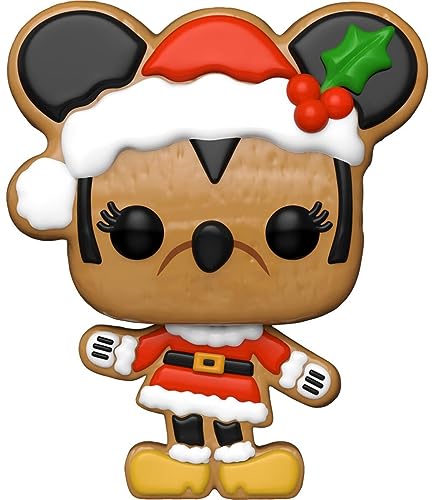 Funko Pop! Disney: Holiday - Minnie Mouse - Pain D'épices - Figurine en Vinyle à Collectionner - Idée de Cadeau - Produits Officiels - Jouets pour Les Enfants et Adultes
