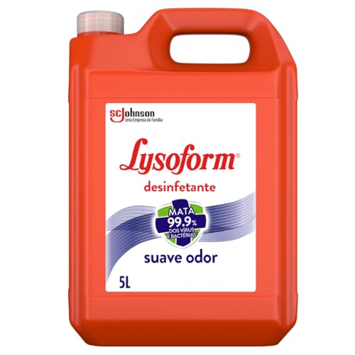 Lysoform Suave Odor, Desinfetante ​Líquido, Limpeza Casa, 5L